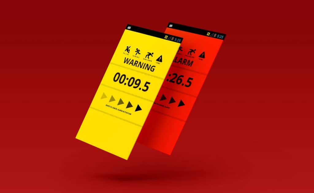 Spectralink mobile app warning screen