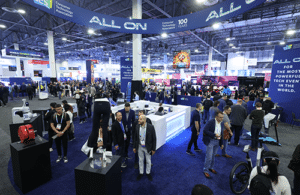 Show floor at CES 2024